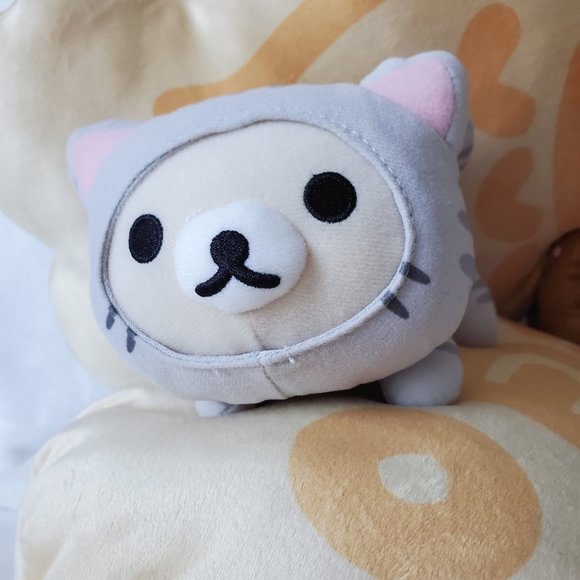 Rilakkuma - Cat Costume Soft Mochi Taiyaki Cushions (Set of 2) - Picture 4 of 5